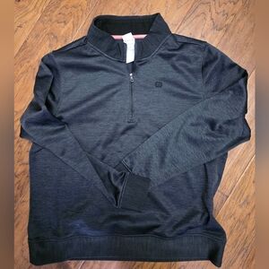 Cinch Women's Black Quarter Zip sz Xl